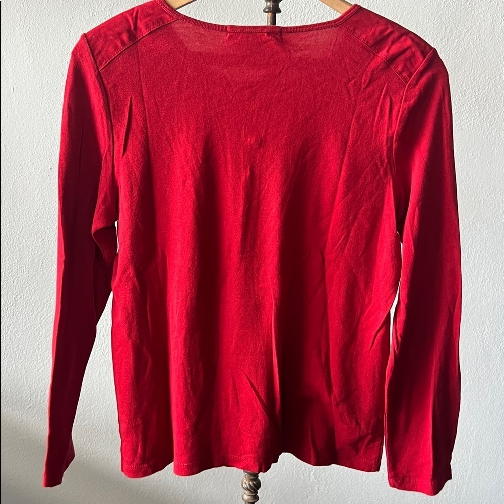 Lauren Ralph Lauren Blouse Size Large - Picture 4 of 4
